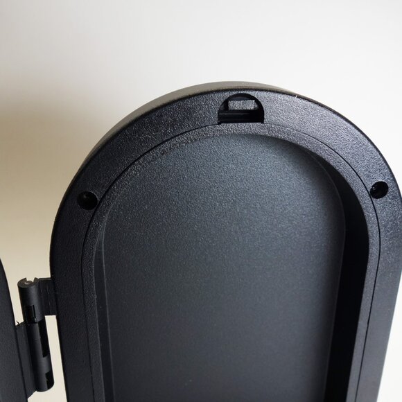 NIP! Foldable Retro Picture Frame Clock Black Nostalgia - Picture 7 of 7